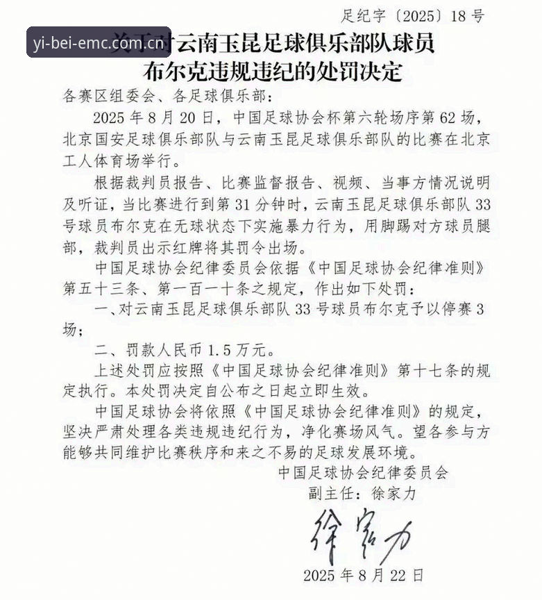 中国足协第三批禁足名单详解——65人处罚背后的行业警示